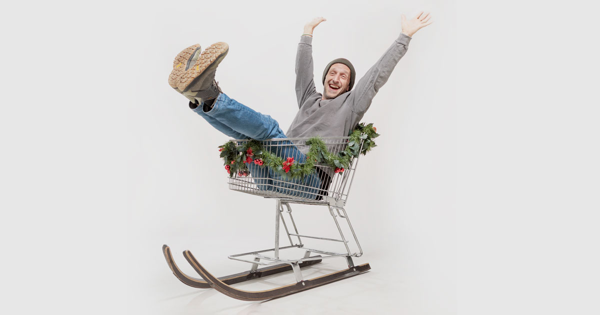 Ein Einkaufswagen voller Weihnachten – Vorschau